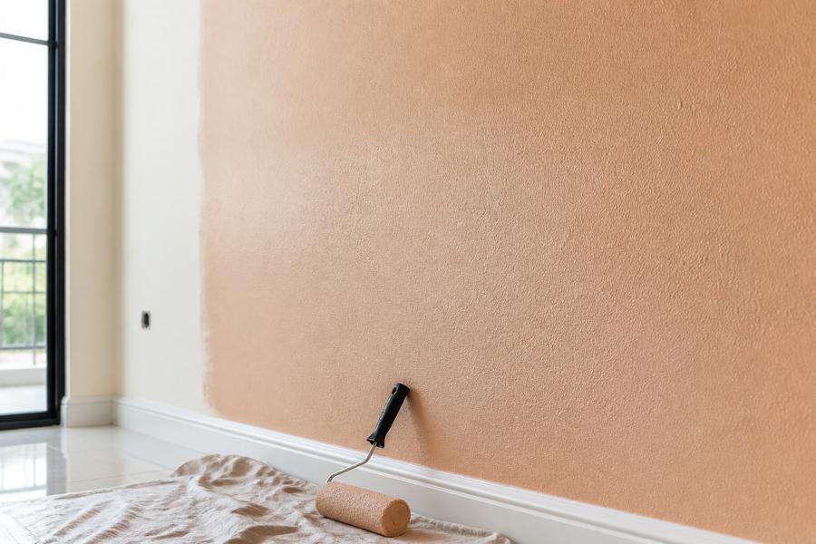 Wall painting and textured finish application